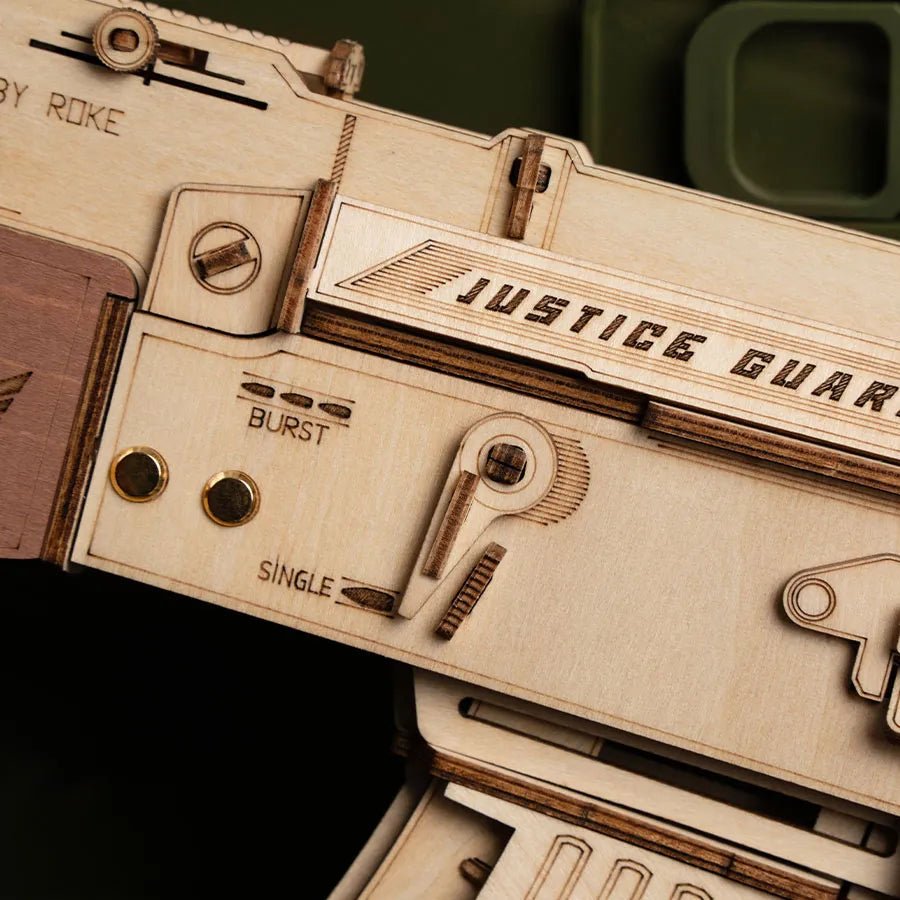 AK-47 - 3D Fa Makett - Makett Kuckó