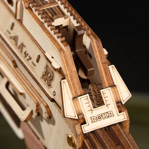 AK-47 - 3D Fa Makett - Makett Kuckó