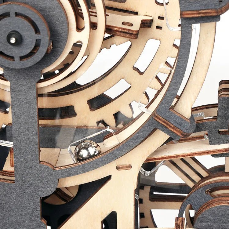 Éjszakai Város - 3D mechanikus golyópálya - Makett Kuckó