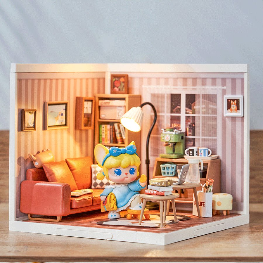 Kényelmes Mini Nappali - Szuper Mini Makett - Makett Kuckó