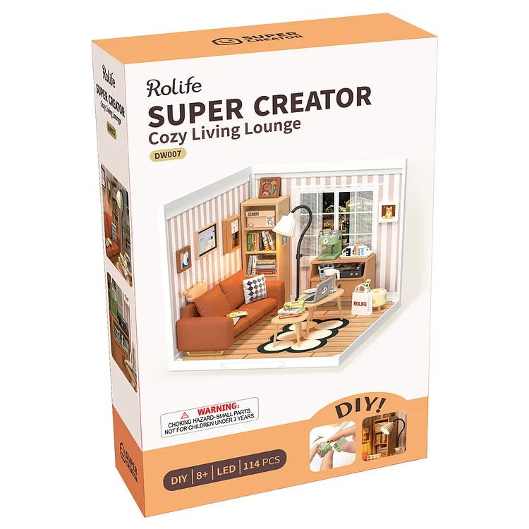 Kényelmes Mini Nappali - Szuper Mini Makett - Makett Kuckó