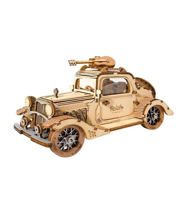 Vintage Auto - 3D Fa puzzle - Makett Kuckó