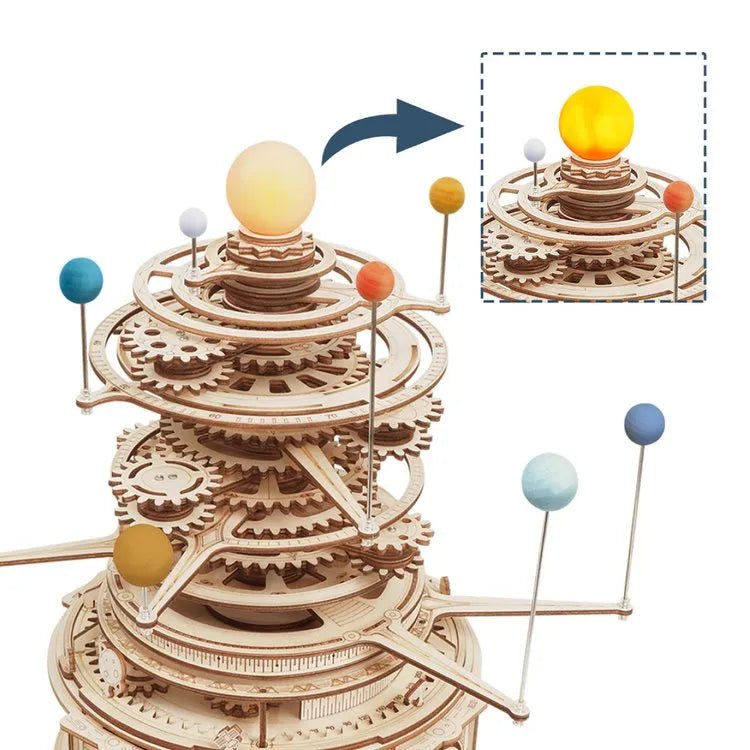 Planetárium - 3D mechanikus - Makett Kuckó