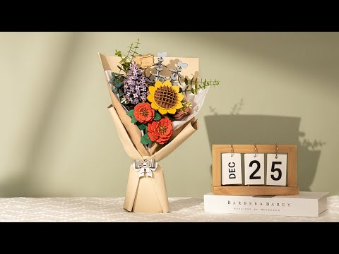 Napraforgó - 3D Fa puzzle