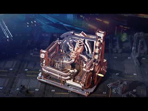 Éjszakai Város - 3D mechanikus golyópálya