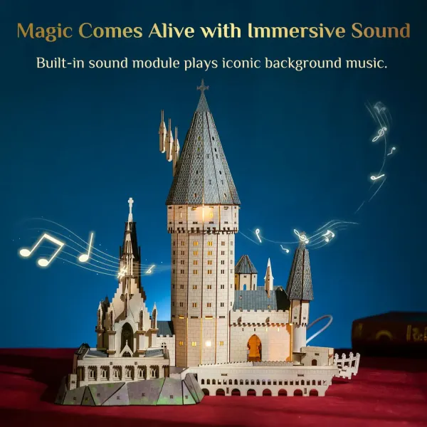 harry-potter-roxfort-nagy-terem Harry Potter Roxfort kastély Nagy Terem 3D fa makett makettkucko