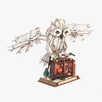 Harry Potter Hedvig hóbagoly 3D fa makett